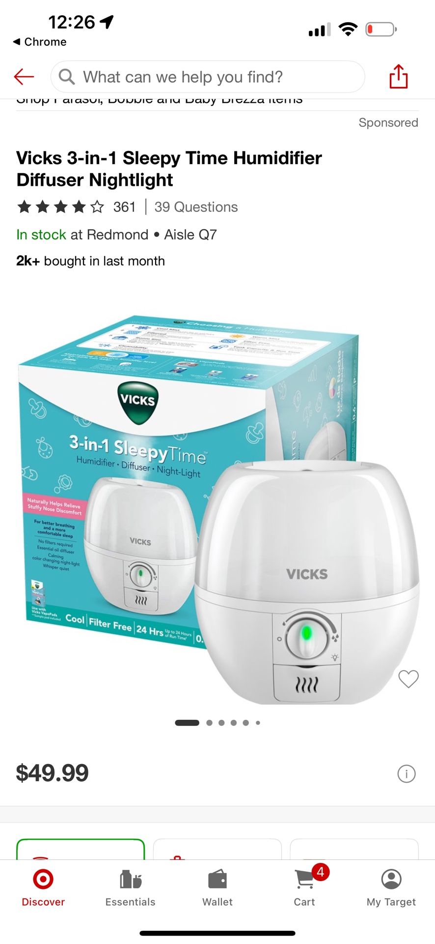 Vicks Humidifier