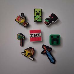 Minecraft Croc Charms 