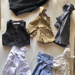 Baby Dress Shirts And Pants, Size 6 to 12 Months