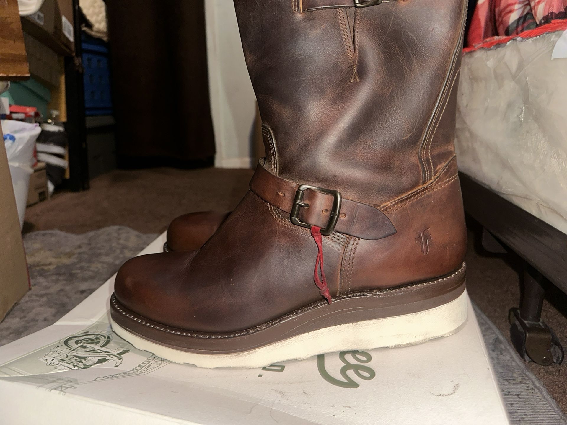 Fries Engineer W/ Wedge Sole. Never Worn