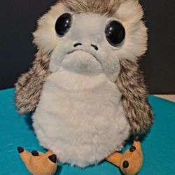 Talking 🐾 PORG Plush SOUNDS🎶 Star Wars " The Last Jedi" Adult Owned Displayed Only Tested Works 🦦