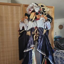 Sandrone Marrionett Genshin Impact Cos Play Dress Anime Outfit