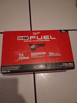 Milwaukee fuel grinder tool only