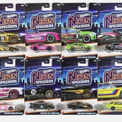 Neon Speeders Hot Wheels