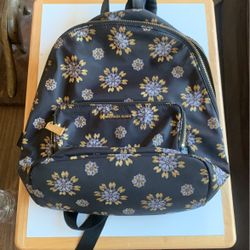 Michael Kors Floral Backpack Brand New With Tags