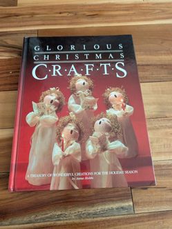 Glorious Christmas Crafts Hardcover Book by Anna Hobbs