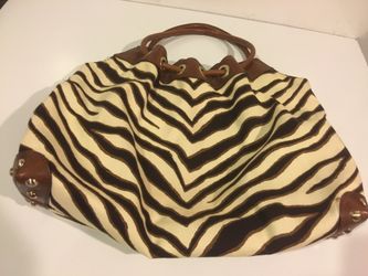 Authentic Michael Kors zibra designs bag with dust storage bag
