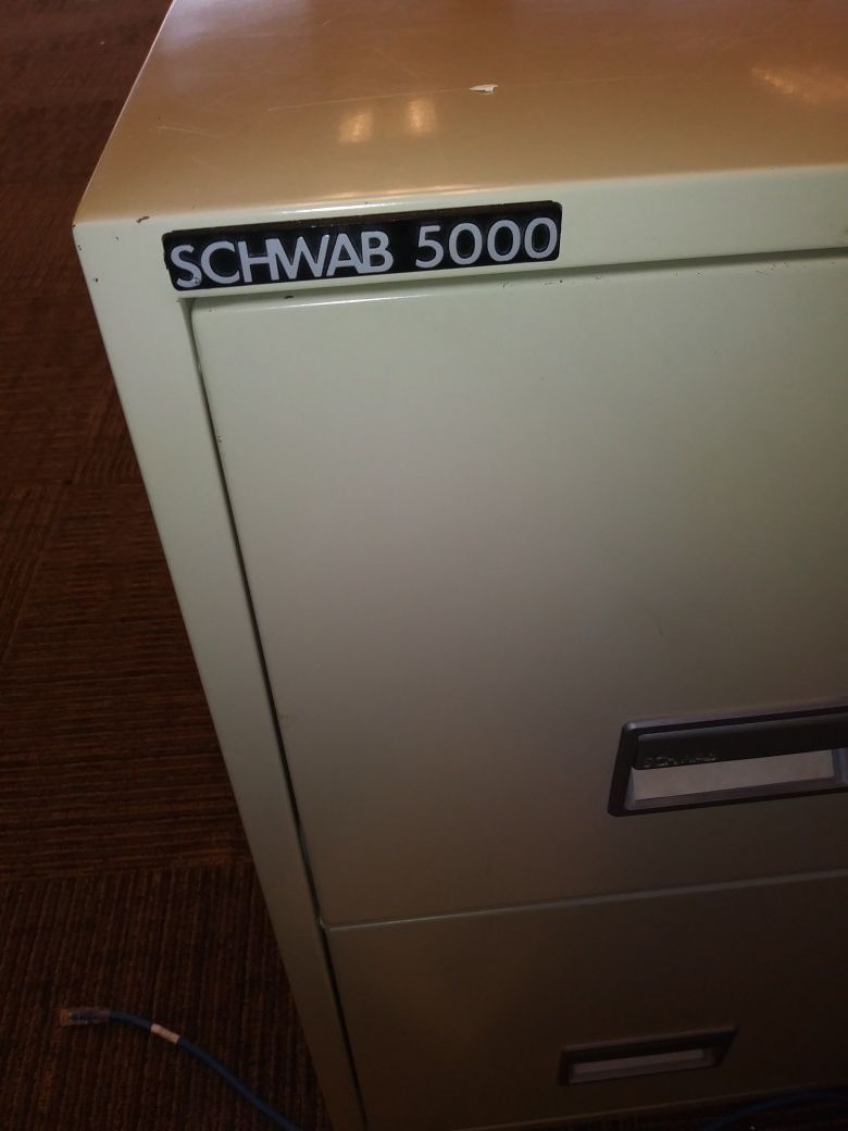 Fire Proof File Cabinet.