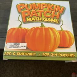 Kids Pumpkin Patch Math Game