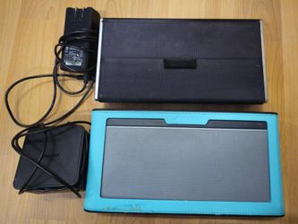 Two Bose SoundLink Bluetooth speakers