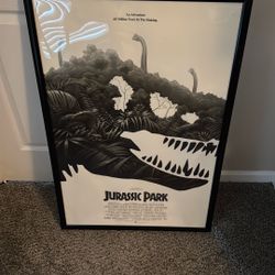 Jurassic Park Mondo Print. 23x36