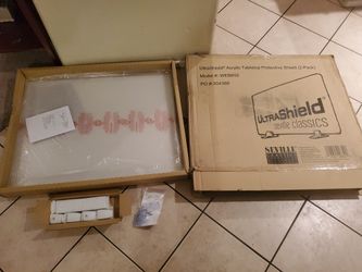 Ultrashield web652 Acrylic Tabletop Desk 2-set