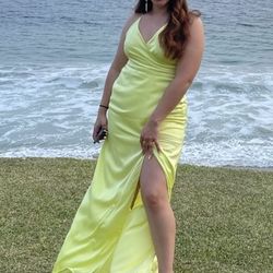 Lime Neon Fashion Nova Dress 