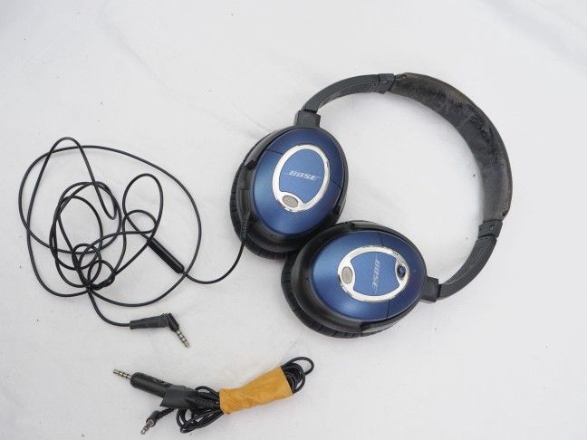 Bose QC15 QuietComfort 15 Limited Edition Blue Wired Over-ear Headphones