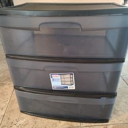 3 Drawer Storage Containers $12.00 See My Other Offers Must Pick Up Cash Only 