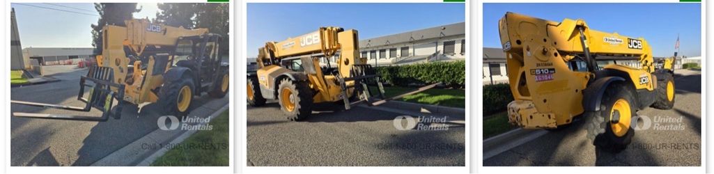 2017 JCB Forklift 10,000 lb Capacity