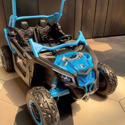 Electric Ride On Car 2 Seater 48volts Brand New 4x4 With Parent Remote Or Kids Drive Rubber Tires 