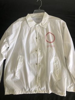 Kendrick Lamar DAMN Tour White Windbreaker Size L