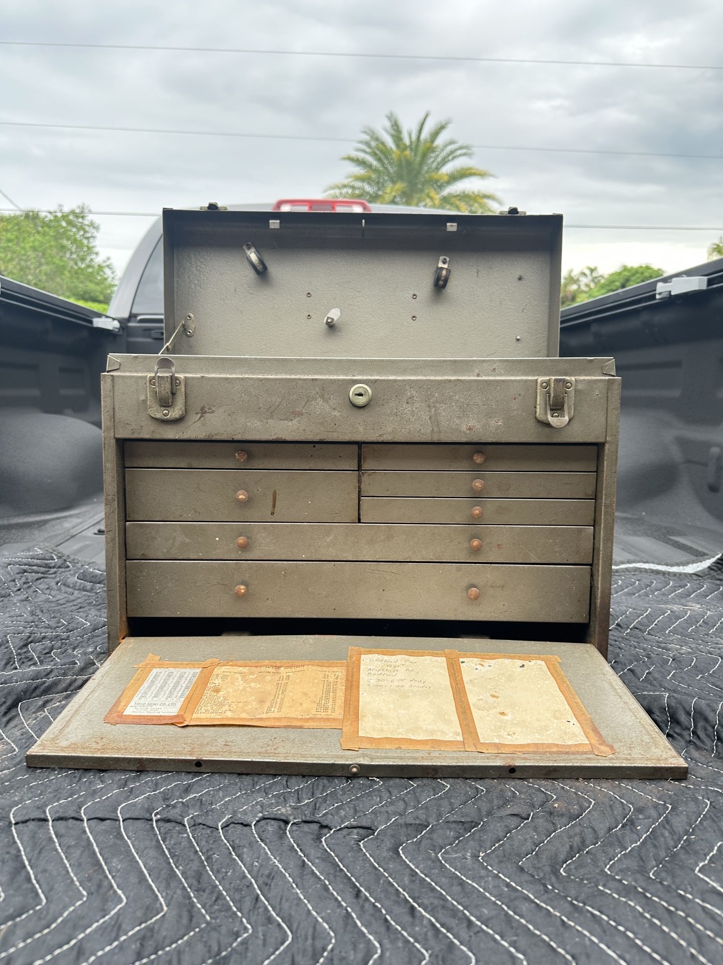 Vintage Kennedy Machinist Tool Box Chest