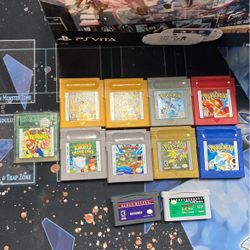 Game Boy Game Cartridges