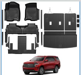 Floor Mats for 2021-2026 Chevy Tahoe 7-Seat