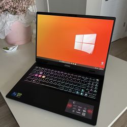 Gaming Laptop MSI Sword 16 HX • Nvidia RTX 4070 + Core i7- 13700HX • RAM 16GB • SSD 1TB