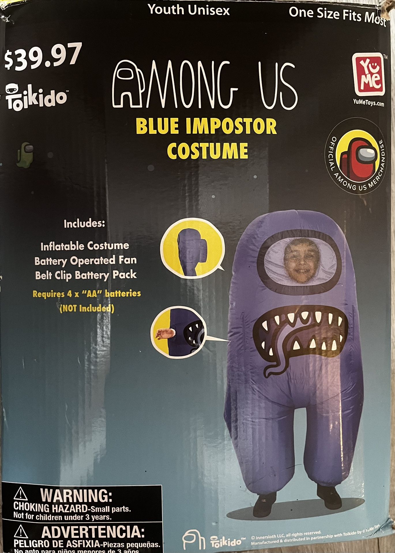 Among Us Inflatable Costume
