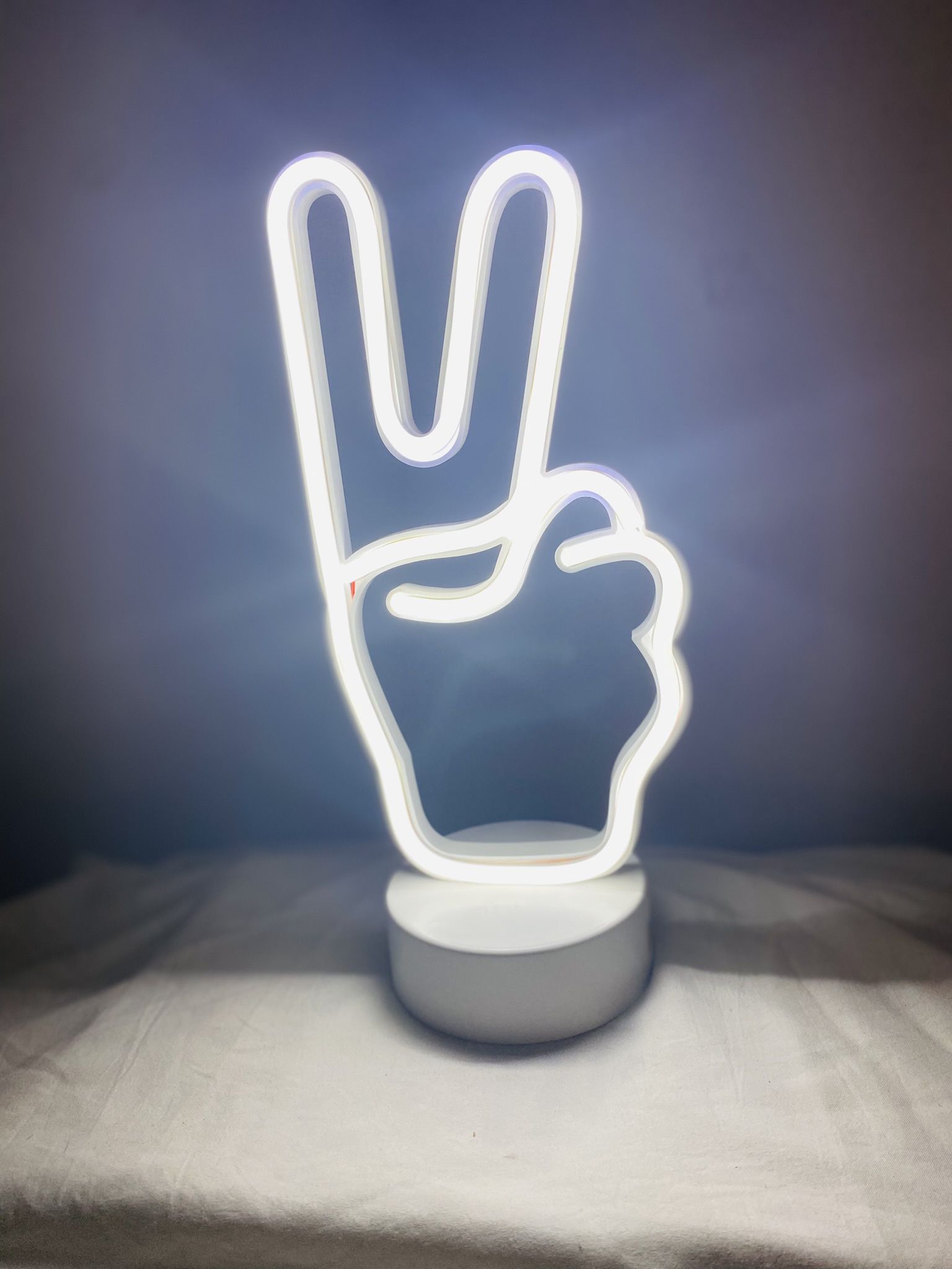 L.e.d “peace” Sign