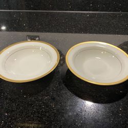 Noritake Gwendolyn Fine China 2 Pudding Bowls (5.75”) Pattern 5083