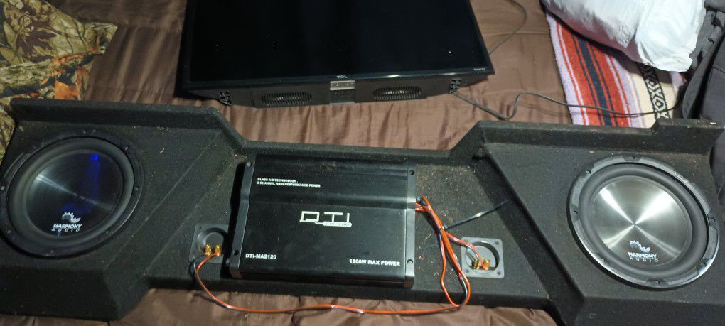 Speaker Box  With Amp