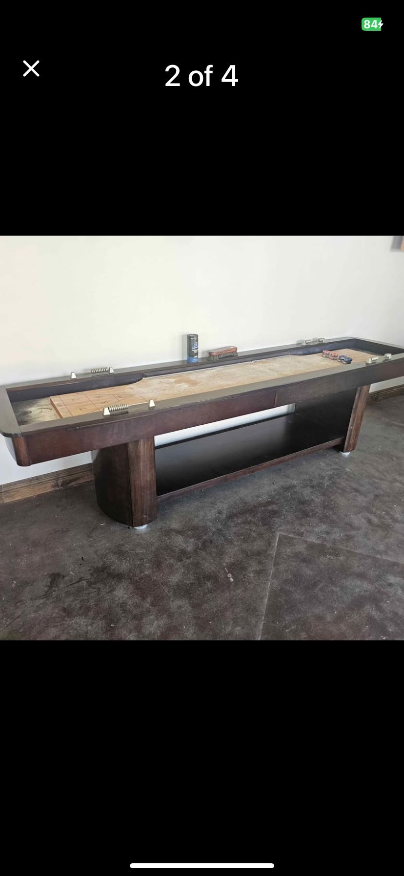 8’ Shuffle Board Table