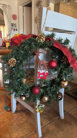 20” Lighted wreath
