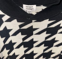Unique Vintage Houndstooth Top Size 2X/18