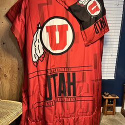Utah Utes Twin Comforter And Sham