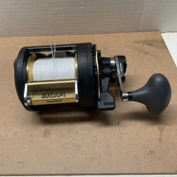 Fishing Gear Shimano TLD 30A 2-Speed With 100lb Spectra