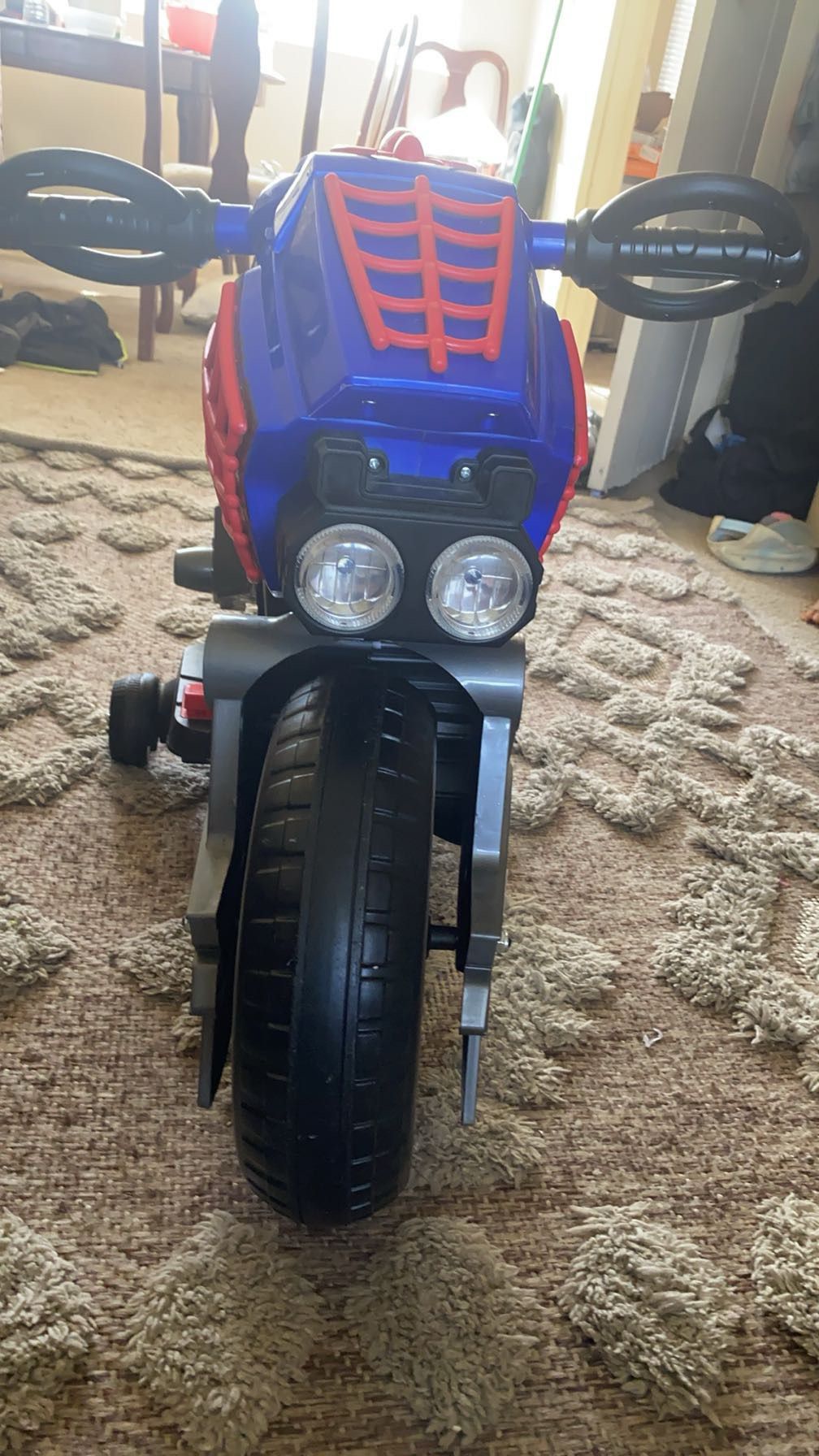 Spider-Man Motorcycle For Kids 