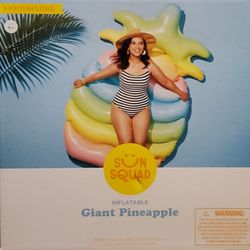 Giant 6 Foot Pineapple Pool Float