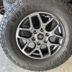 Ford Rims And Tires, Excellent Shape 