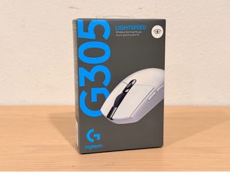 Logitech G305 LIGHTSPEED Wireless Gaming Mouse,Hero 12K Sensor, 12,000 DPI-WHITE