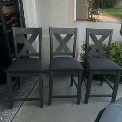 3 Indoor Counterstools 