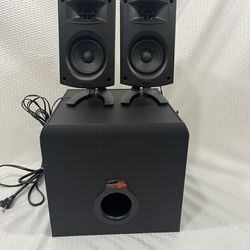Klipsch ProMedia 2.1 THX Certified Speaker System Black 