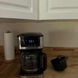 Coffee Maker W/Digital Timer 12 Cups
