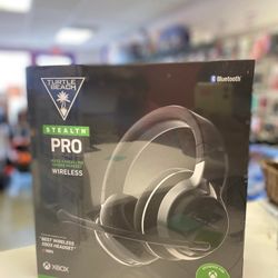 PS5,XBOX-Turtle Beach Stealth Pro Wireless Gaming Headset Noise Cancelling-On Special Cash Deal $199