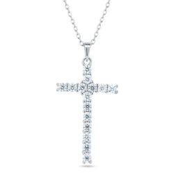 Diamond Cross Pendant