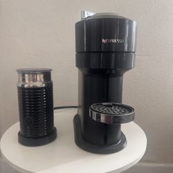 nespresso machine and frother
