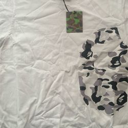 A Bathing Ape Grey White Camo 