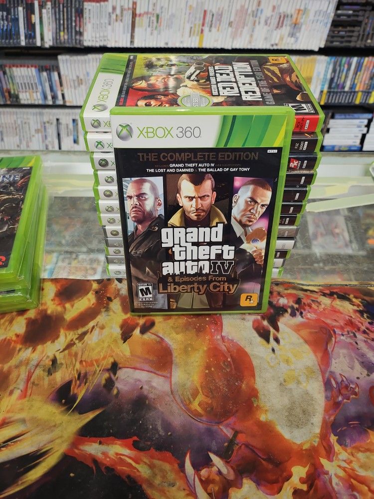 Grand Theft Auto IV - The Complete Edition | XBOX 360 | CIB w/ MAP | TESTED!