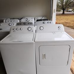 CLEAN Amana Washer And Dryer 