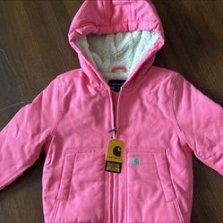 Little Girl Clothes Size 3t & 4t Carhartt Jacket / Coat