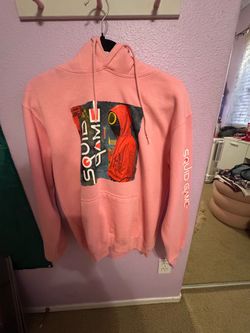 squid game sweatshirt, pink, S